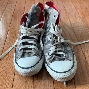 Army Camo High Top Converse
